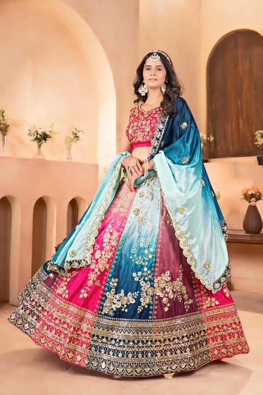 Designer Lehenga Choli With Dupatta Set