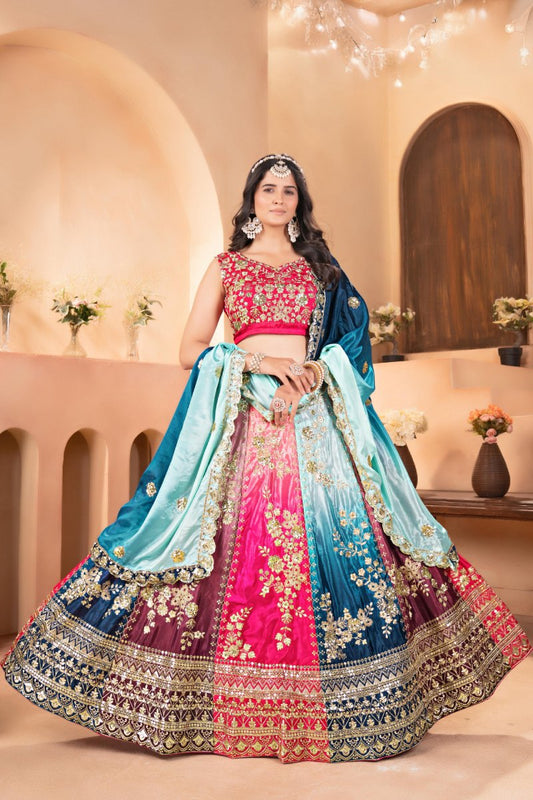 Designer Lehenga Choli With Dupatta Set