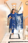 Nilisha Cotton Print With Work and Dupatta