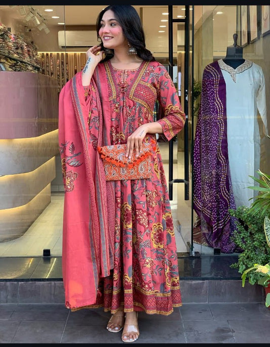 Misha Designer Gown with Dupatta
