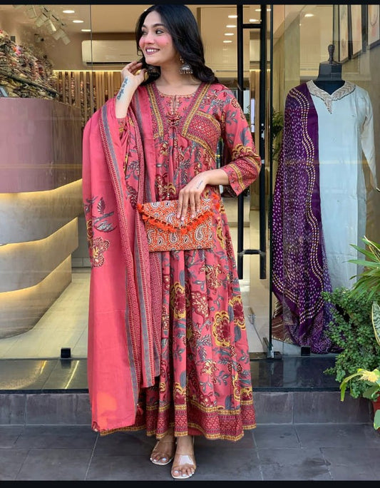 Misha Designer Gown with Dupatta