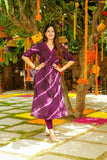 Siya Tie and Die Kurti Set